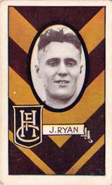 1933 Allen's League Footballers #140 Jack Ryan Front